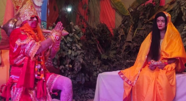 हनुमानजी ने किया लंका दहन, दर्शक हुए भावविभोर