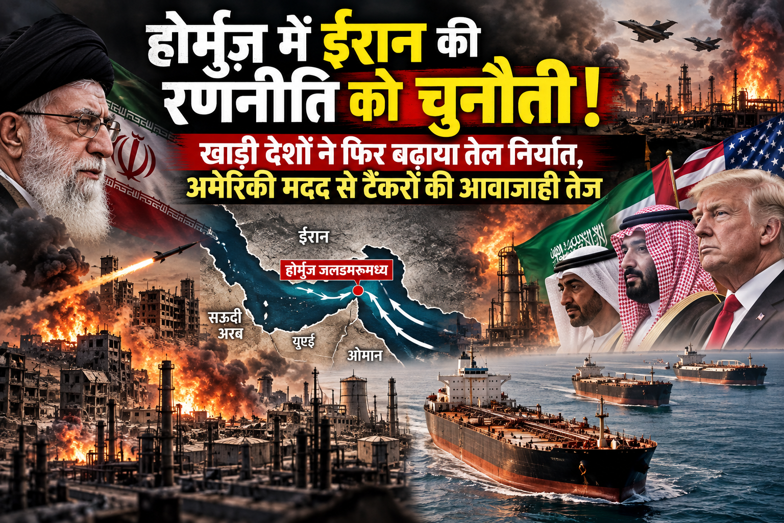 होर्मुज़ में ईरान की रणनीति को चुनौती!
