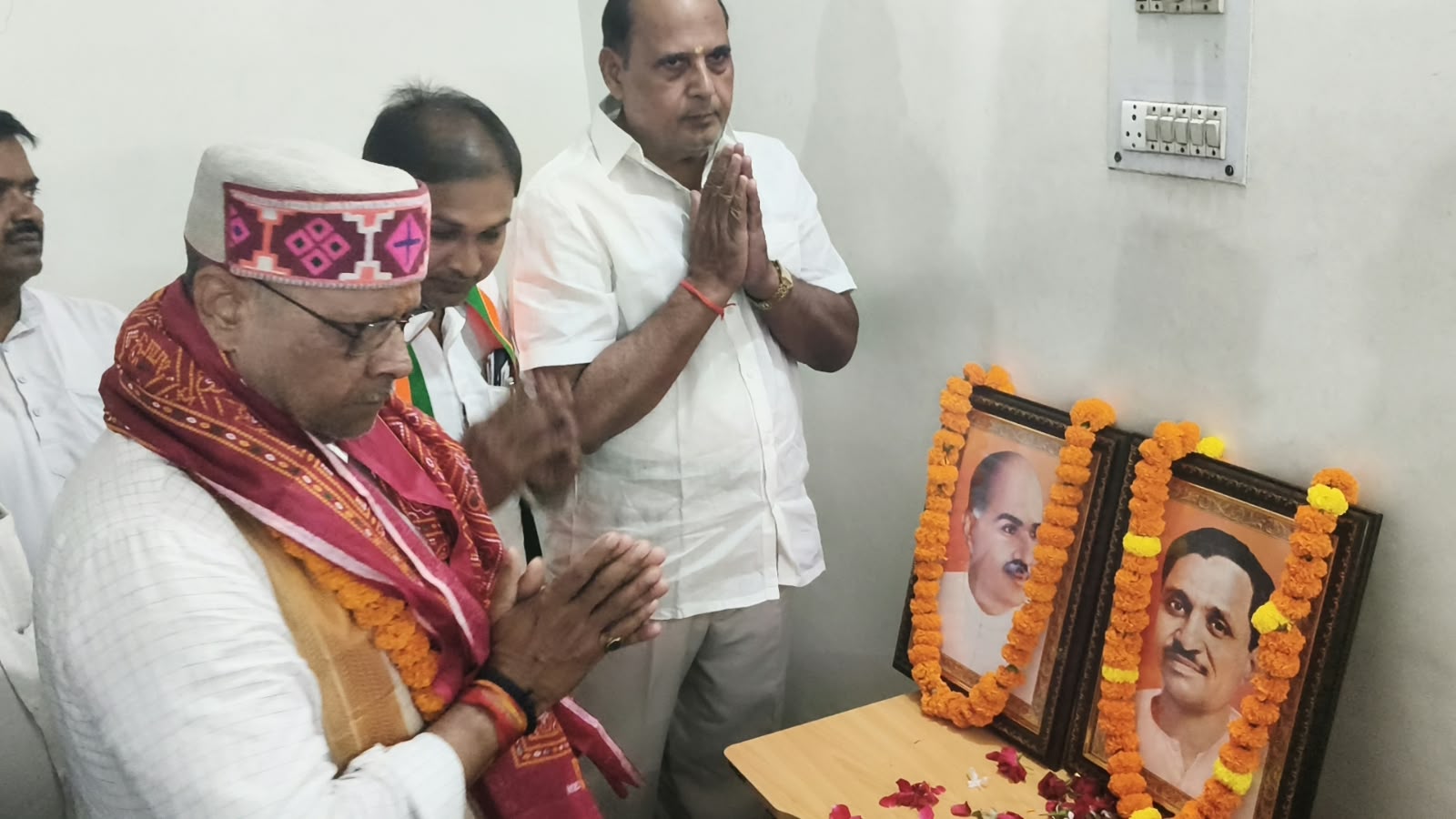 पिछड़ा आयोग के उपाध्यक्ष सोहनलाल श्रीमाली का कार्यकर्ताओं ने किया स्वागत