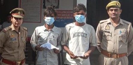 अवैध हथियारों के साथ दो शातिर बदमाश गिरफ्तार