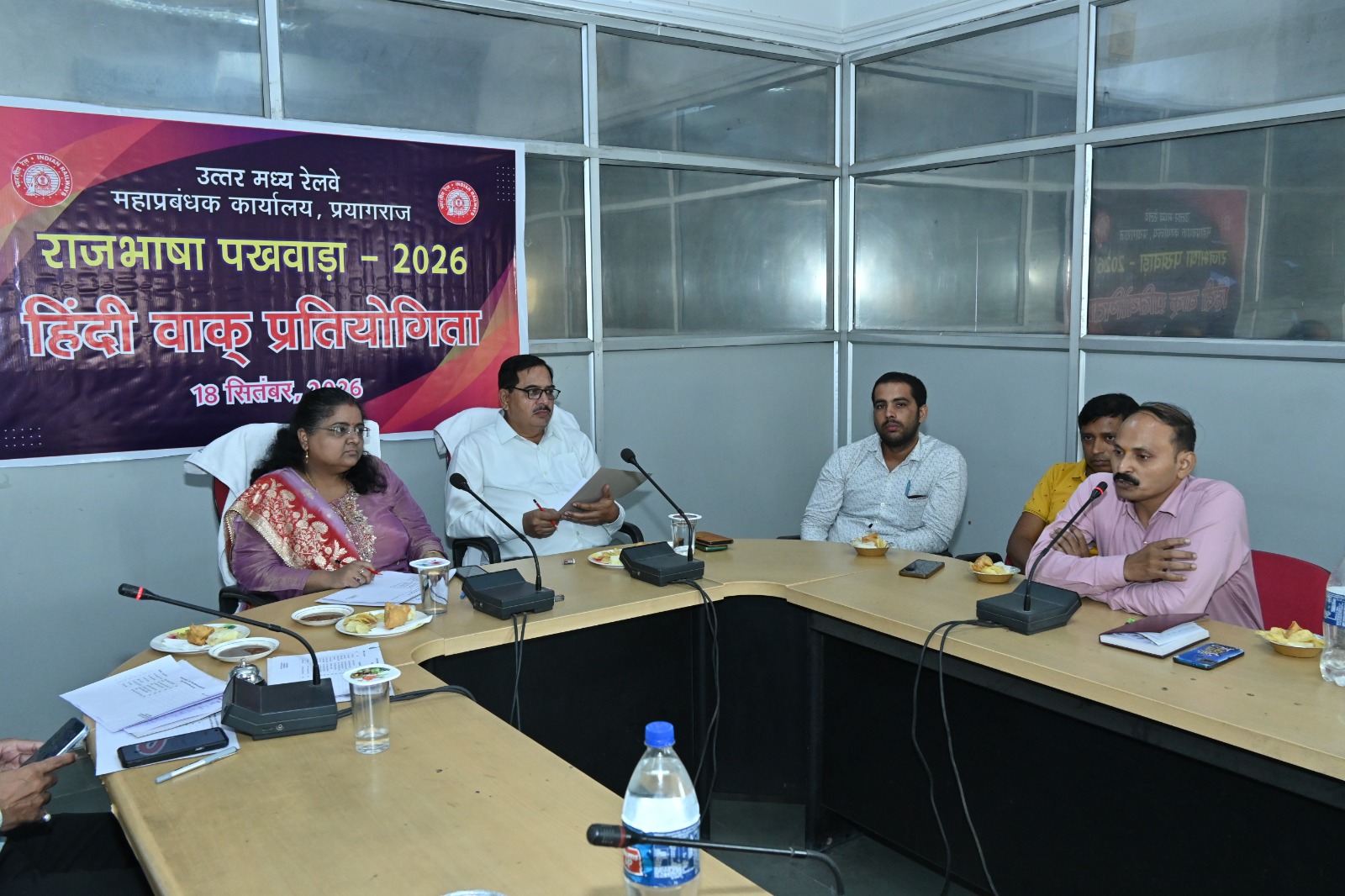 ‘स्वास्थ्य एवं दैनिक अनुशासन’ विषय पर हिंदी वाक प्रतियोगिता आयोजित