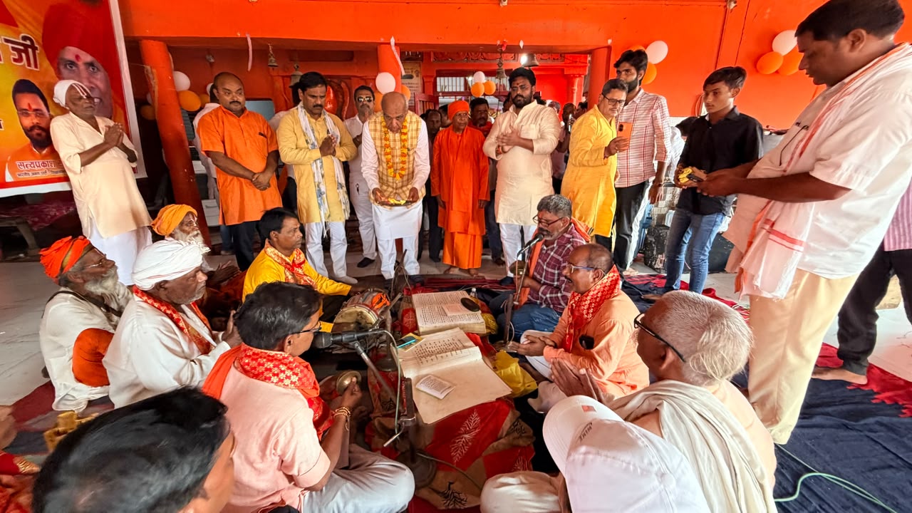 प्रधानमंत्री नरेंद्र मोदी के जन्मदिन पर सदर विधायक ने कराया सुंदरकांड पाठ और भंडारा