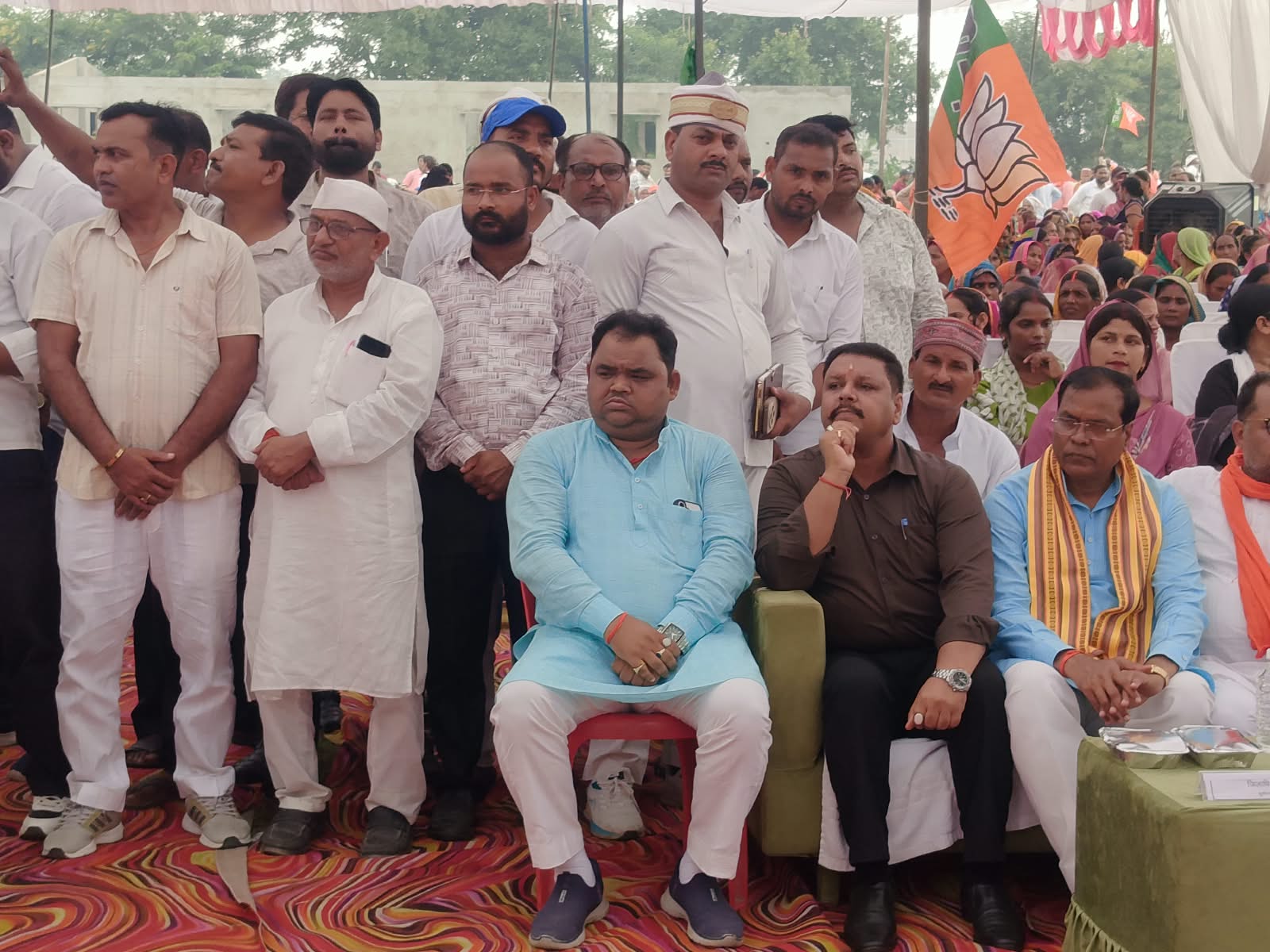 प्रधानमंत्री एवं मुख्यमंत्री के संबोधन का हुआ लाइव प्रसारण