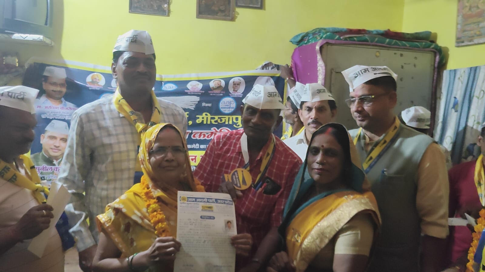 आम आदमी पार्टी ने नगर विधानसभा में शुरू किया मोहल्ला प्रमुख एवं बूथ कमेटियों के गठन