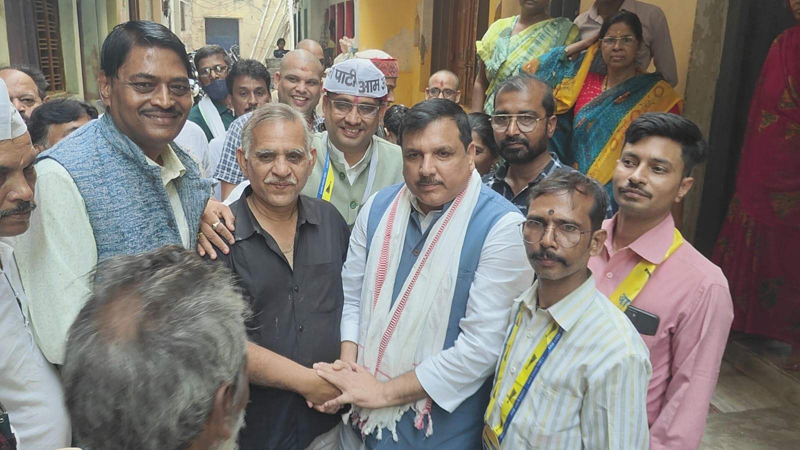 ज्ञानेश कुमार इस्तीफा दें, नहीं तो पूरे देश में होगा आंदोलनरू संजय सिंह आप सांसद का मीरजापुर पहुंचने पर कार्यकर्ताओं ने किया स्वागत