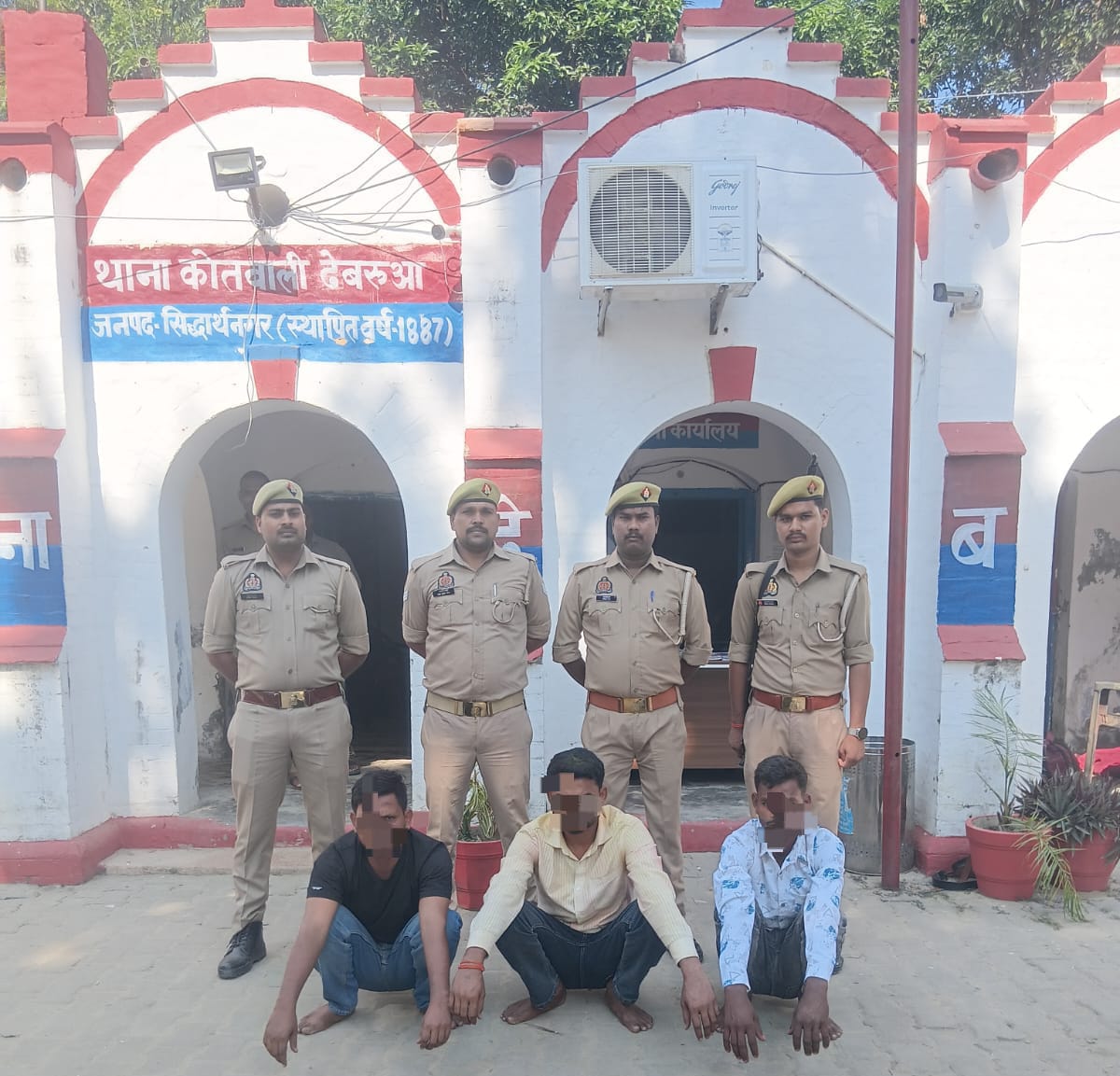 बढ़नी में मूर्ति विसर्जन के दौरान बवाल: चेयरमैन और पुलिस पर हमले में दो मुकदमे, तीन गिरफ्तार