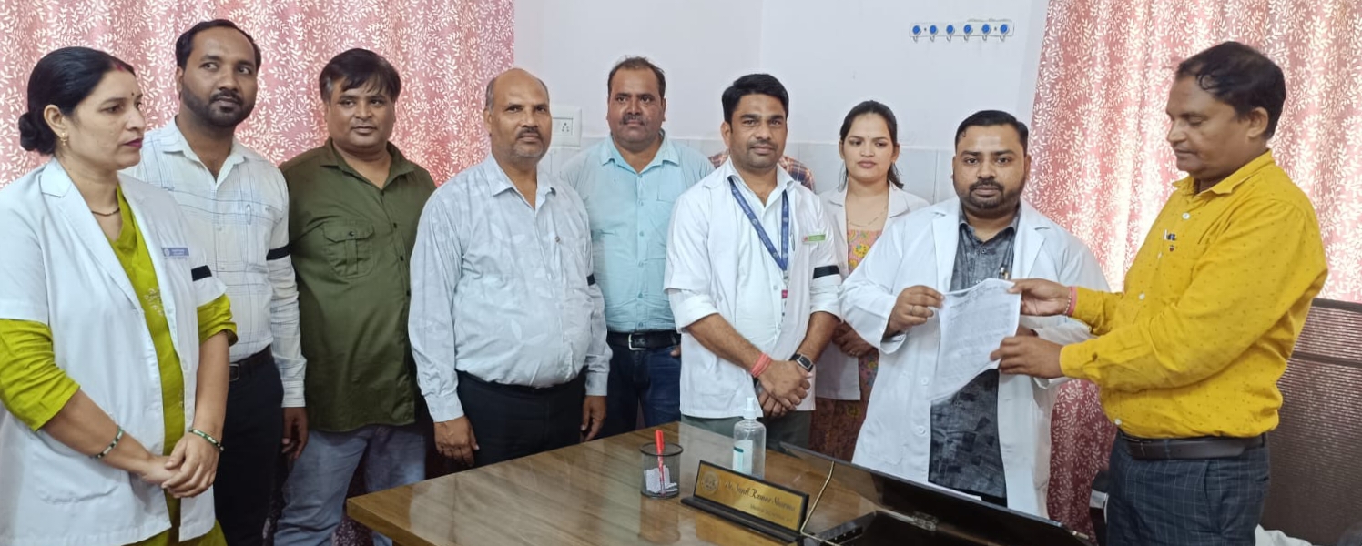 नियमितीकरण व अन्य मांगों को लेकर एनएचएम संविदा कर्मियों ने दी आंदोलन की चेतावनी  मुख्यमंत्री को भेजा ज्ञापन, समान काम-समान वेतन और मानदेय बढ़ाने की मांग