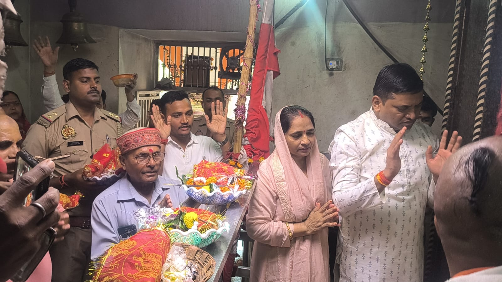 नवरात्र मेला का दर्शन पूजन कर मां ज्वाला देवी धाम मेला का किया शुभारंभ