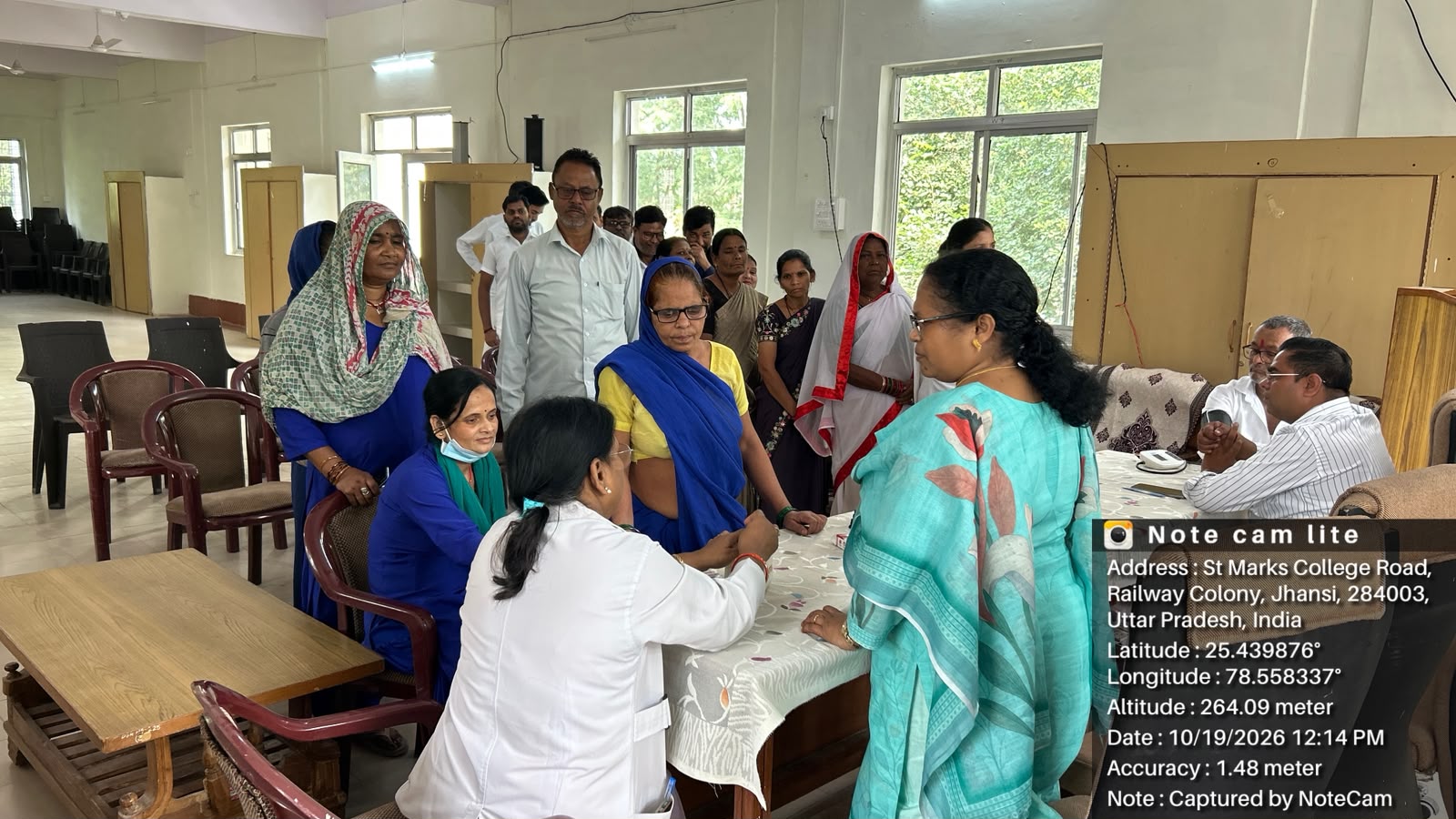 स्वच्छता पखवाड़े के तहत रेलवे अस्पताल में स्वास्थ्य शिविर, कर्मचारियों की हुई जांच ब्लड शुगर और ब्लड प्रेशर की जांच कर दिया चिकित्सकीय परामर्श, स्वास्थ्य के प्रति किया जागरूक
