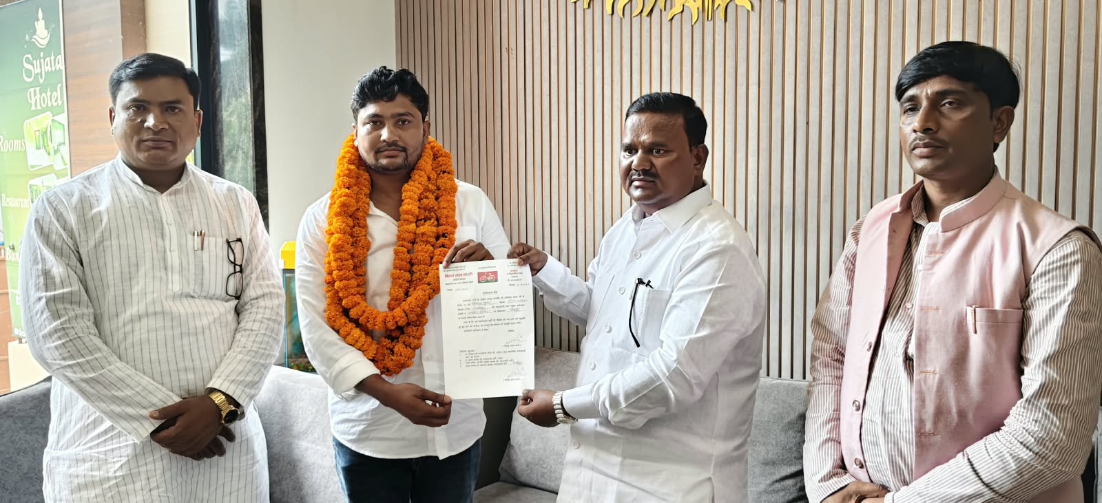 संदीप कुमार बने समाजवादी बाबा साहब अंबेडकर वाहिनी के राष्ट्रीय सचिव  चकिया विधानसभा प्रभारी के लिए भी हुए नामित, महेंद्र राव ने दी बधाई