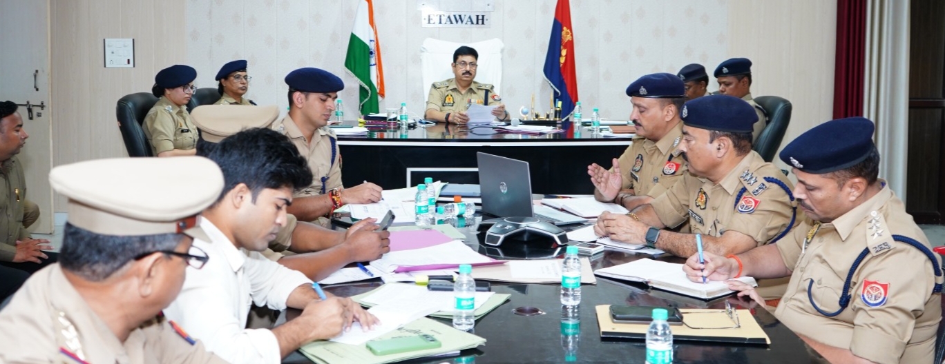 एसएसपी ने अपराध गोष्ठी में लंबित विवेचनाओं के निस्तारण के दिये निर्देश
