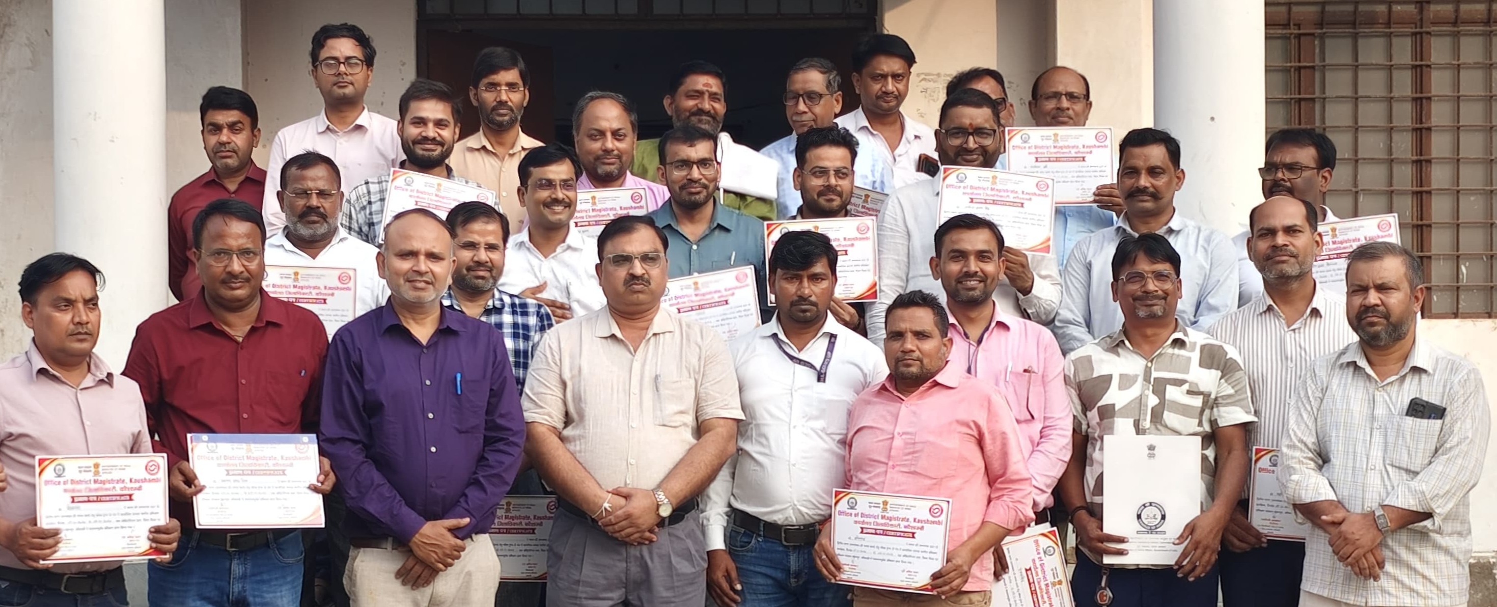जनगणना के लिए तैयार किए गए 25 फील्ड ट्रेनर तीन दिवसीय प्रशिक्षण के समापन पर नोडल अधिकारी ने वितरित किए प्रमाण-पत्र