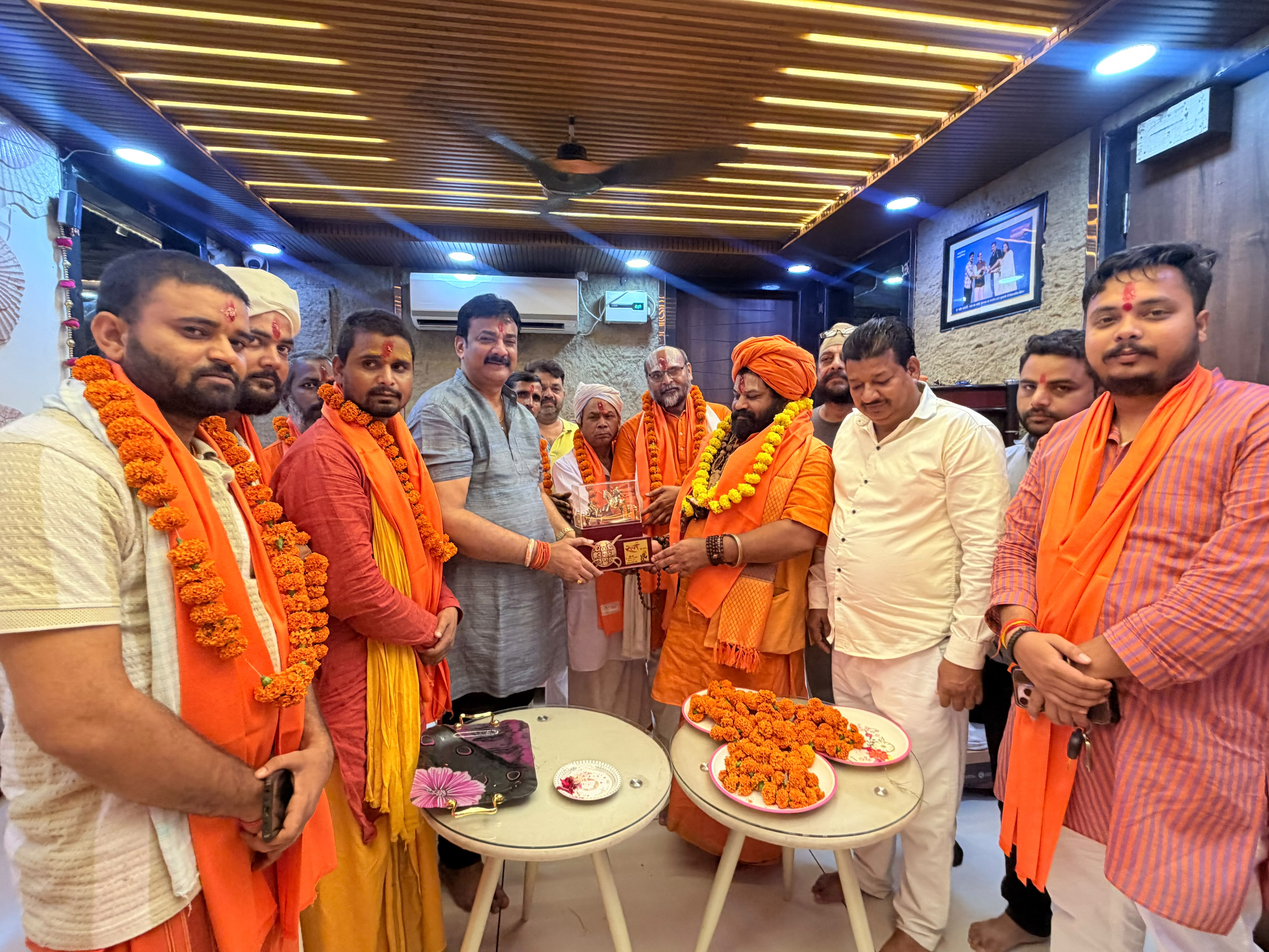 संत-महंतों की पावन परंपरा और सेवा-संस्कारों से जुड़ा रहा महंत राजूदास महाराज का संघर्ष सेवा समिति कार्यालय आगमन