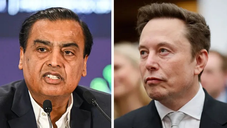 एलन मस्क का मुकेश अंबानी पर तंज, बोले- ‘प्रधानमंत्री अंबानी’; भारत में स्टारलिंक की एंट्री पर बढ़ा विवाद