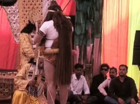 धनुष टूटते ही सीता ने डाली वरमाला जय श्री राम के नारों से गूंजा पंडाल