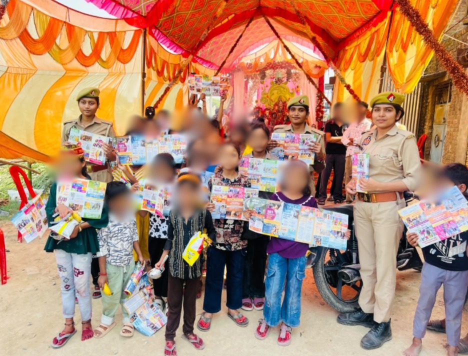 - महिला हेल्पलाइन 1090, आपातकालीन सेवा 112 और साइबर हेल्पलाइन 1930 की दी जानकारी