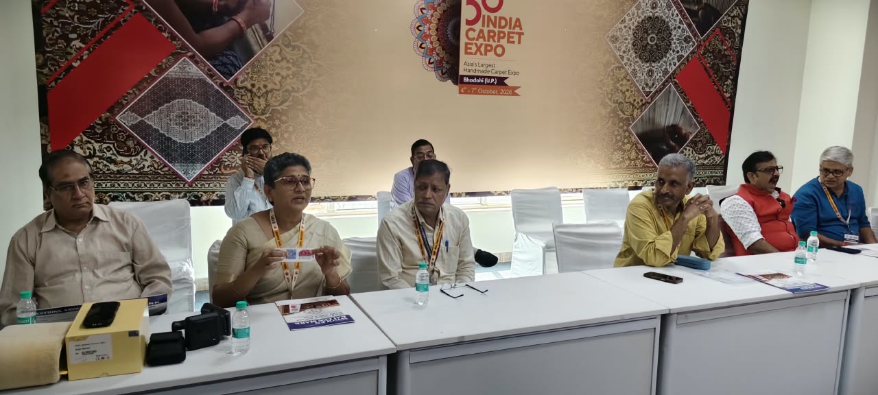 भदोही में तैयार हुआ ‘वूलेन कारपेट मार्क’रूऊनी कालीनों की गुणवत्ता प्रमाणित करेगा फत् कोड, ग्राहकों को मिलेगी पूरी जानकारी