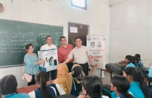 रोटरी इलाहाबाद मिडटाउन ने छात्रों के लिए किया ‘एक्वागार्ड’ जल शोधक दान