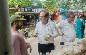 खाद्य प्रतिष्ठान का विभागीय अधिकारियों ने किया निरीक्षण