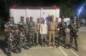 एसएसबी और पुलिस की संयुक्त टीम ने स्मैक के साथ एक अभियुक्त को दबोचा