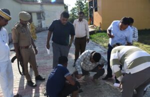 विकास कार्यों का निरीक्षण कर जिलाधिकारी ने गुणवत्ता और समय-सीमा पर दिया ज़ोर