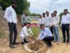 विश्व पर्यावरण दिवस पर नगर पालिका द्वारा किया गया वृक्षा रोपण