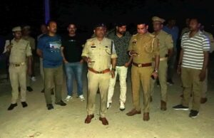 पुलिस मुठभेड़ में दो बदमाश धराये, जबाबी फायरिंग में एक घायल