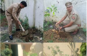 प्राथमिक विधालय एवं थाना फतेहपुर मे मनाया गया विश्व पर्यावरण दिवस