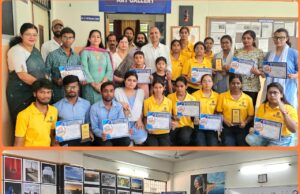 प्राकृतिक शिक्षा का संदेश देती क्ले मॉडलिंग के साथ संपन्न हुई फाइन आर्ट वर्कशॉप