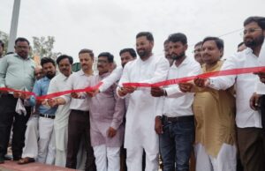 चौबे का पक्का तालाब बना पिकनिक स्पॉट चैयरमैन ने फीता काट कर किया शुभारम्भ