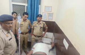 पुलिस टीम के साथ मुठभेड़ में अंर्तजनपदीय बदमाश गोली से हुआ घायल
