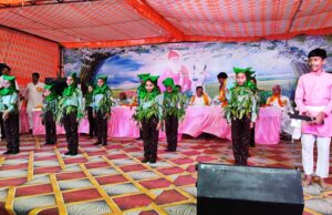 वृहद पौधरोपण कार्यक्रम के दौरान पौधों को सुरक्षित और संरक्षित करने का दिया संदेश