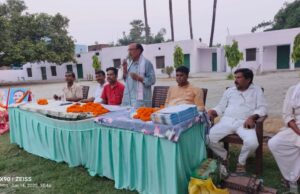 सेमरा हर्दो पंचायत भवन परिसर में कठकुइंया मण्डल का संकल्प सभा का हुआ आयोजन