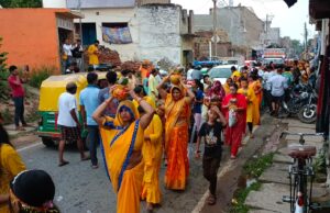 अटसू में साप्ताहिक श्रीमद् भागवत महापुराण कथा एवं ज्ञान यज्ञ का हुआ शुभारंभ निकली गई विशाल कलश यात्रा