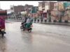 पहली बरसात में सभागंज चौराहे पर जल जमाव, आवागमन प्रभावित