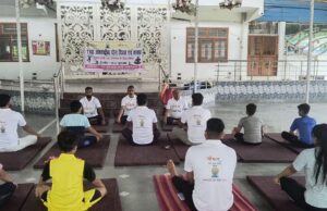 युवा प्रतिभागियों ने स्वास्थ्य के प्रति जागरूक रह कर नशे से दूर रहने की ली प्रतिज्ञा