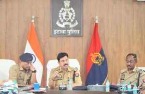 रिजर्व पुलिस लाइन मे आयोजित गोष्ठी में दिये आवश्यक दिशा निर्देश-एसएसपी बृजेश कुमार