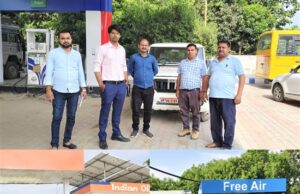 जिला पूर्ति अधिकारी ने पेट्रोल पम्पों का निरीक्षण कर दिये आवश्यक दिशा निर्देश