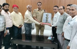 पुलिस कप्तान ने प्रबुद्ध नागरिकों की प्रशंसा करते हुए की, समरसता की अपील