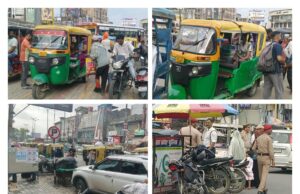 नो पार्किंग में सजी सवारियों की मंडी, प्रशासन के मूकदर्शिता से जनता हलकान