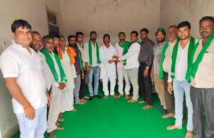 किसानो यूनियन की मासिक बैठक हुई सम्पन्न