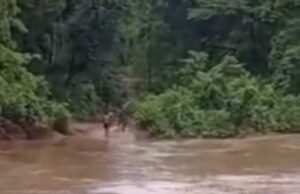 छिवली नदी पर ग्रामवासियों ने की पुल बनाने की माँग