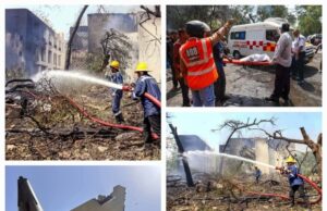 अहमदाबाद में बड़ा विमान हादसा, लंदन जा रहा एअर इंडिया का प्लेन टेक ऑफ के तुरंत बाद क्रैश, 242 लोग थे सवार— देखिए पूरा वीडियो