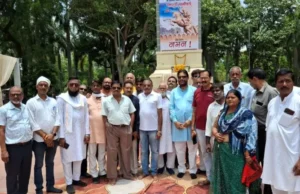 महारानी लक्ष्मीबाई के बलिदान दिवस पर किया वीरांगना के अद्म्य शौर्य को नमन