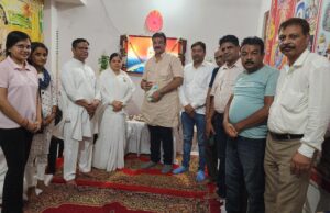 मातेश्वरी जगत अम्मा के स्मृति दिवस पर डॉक्टर संदीप ने श्रद्धा सुमन किये अर्पित