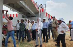 रेल संरक्षा आयुक्त ने बरुआसागर-टेहरका नव विद्युतिकृत तथा दोहरिकृत लाइन का किया निरीक्षण