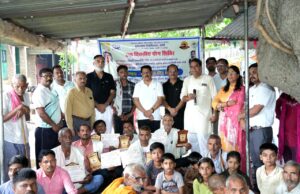 गांव की गोद में एक दिवसीय योग शिविर का आयोजन सम्पन्न