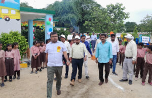 प्राथमिक विद्यालय, काजीबाजार में स्कूल चलो अभियान का हुआ शुभारंभ