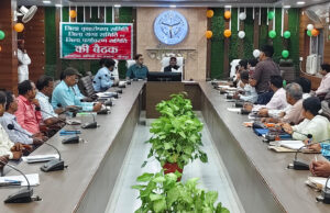 जिलाधिकारी की अध्यक्षता में जिला वृक्षारोपण समिति कि बैठक संपन्न