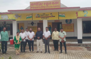 जिला बेसिक शिक्षा अधिकारी ने विद्यालयों का किया निरीक्षण